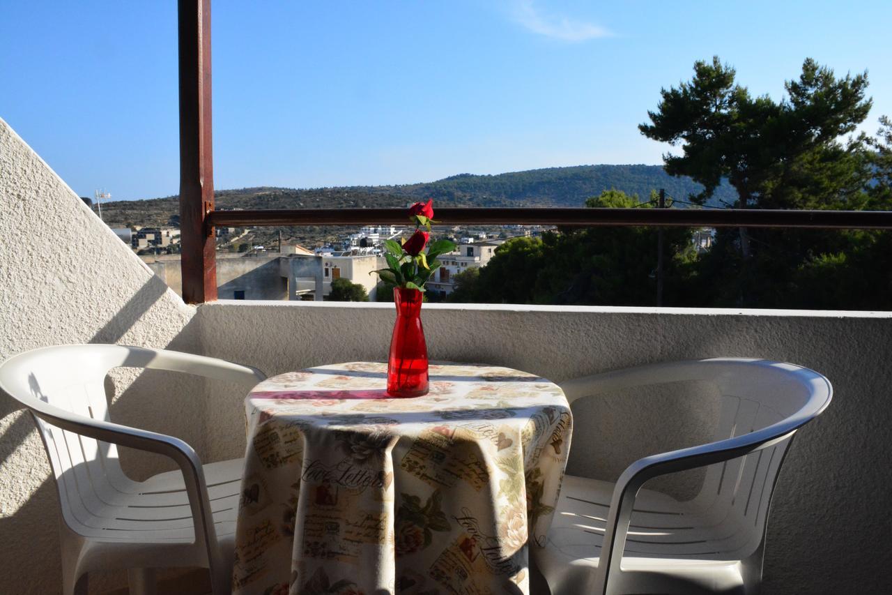 Voula Apartments Agia Marina  Eksteriør billede