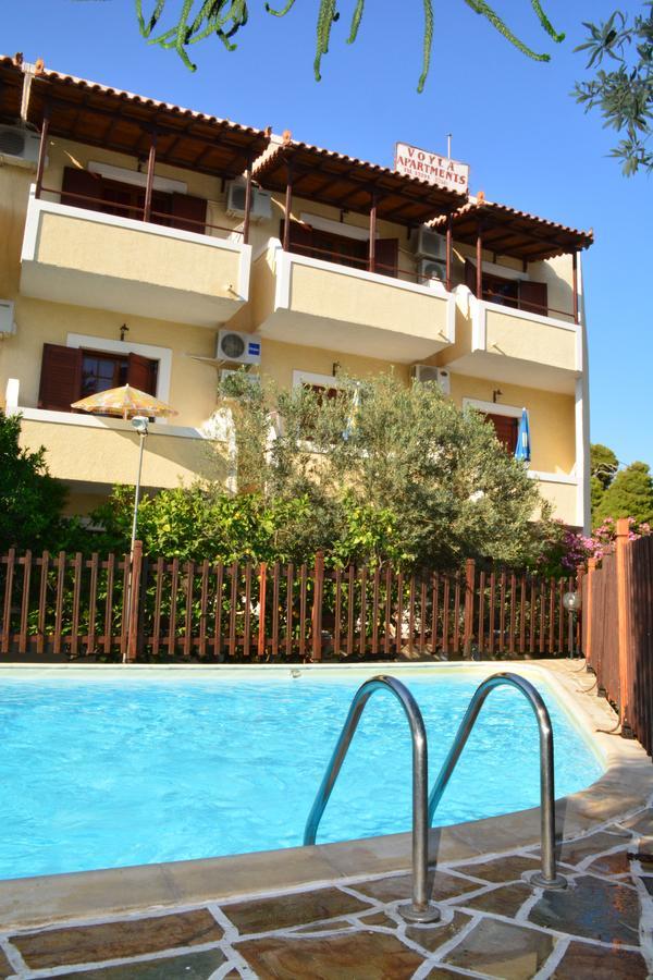 Voula Apartments Agia Marina  Eksteriør billede