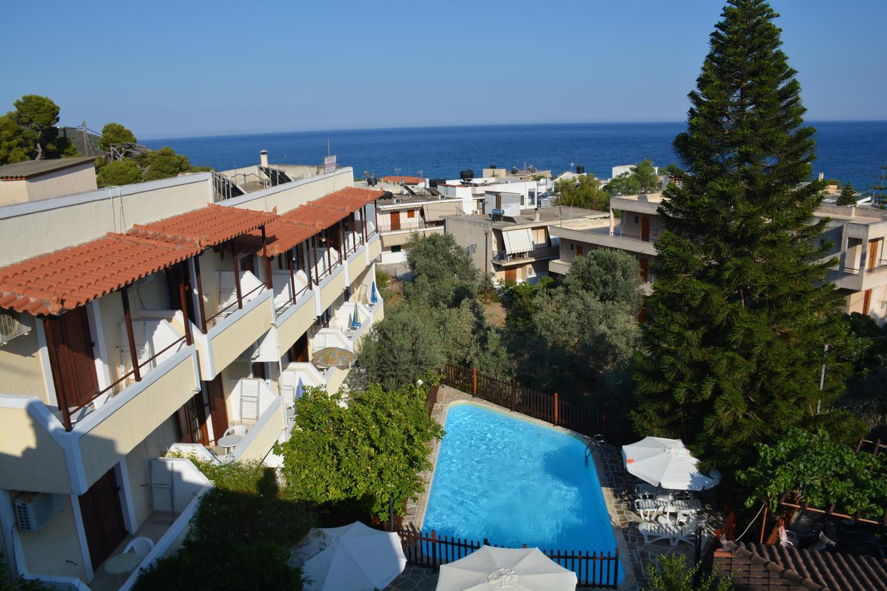 Voula Apartments Agia Marina  Eksteriør billede